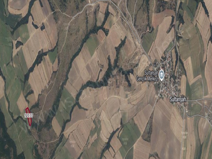 Edirne Uzunköprü Sultanşah Köyünde Satılık Tarla , 472 m2 Hisseli Yolu Var