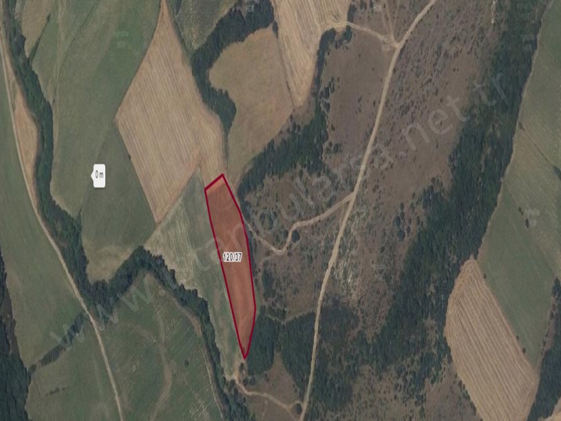 Edirne Uzunköprü Sultanşah Köyünde Satılık Tarla , 472 m2 Hisseli Yolu Var