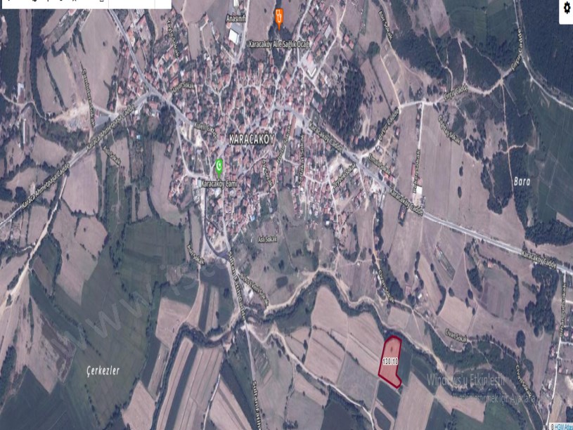 Çatalca Karacaköyde Satılık Arsa , 444 M2 Evlerin Yakını Yolu Var