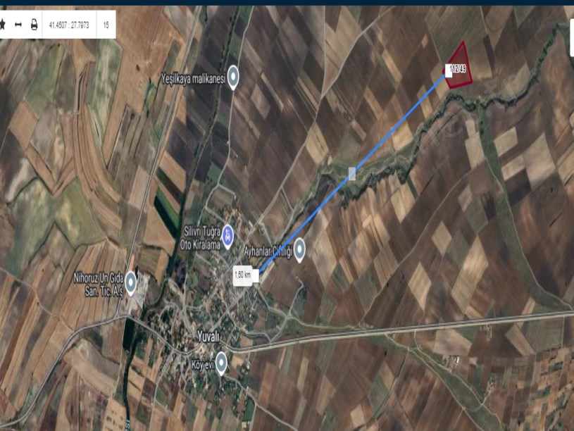 Tekirdağ Saray Yuvalıda Satılık Arsa , 660 m2 Hisseli  