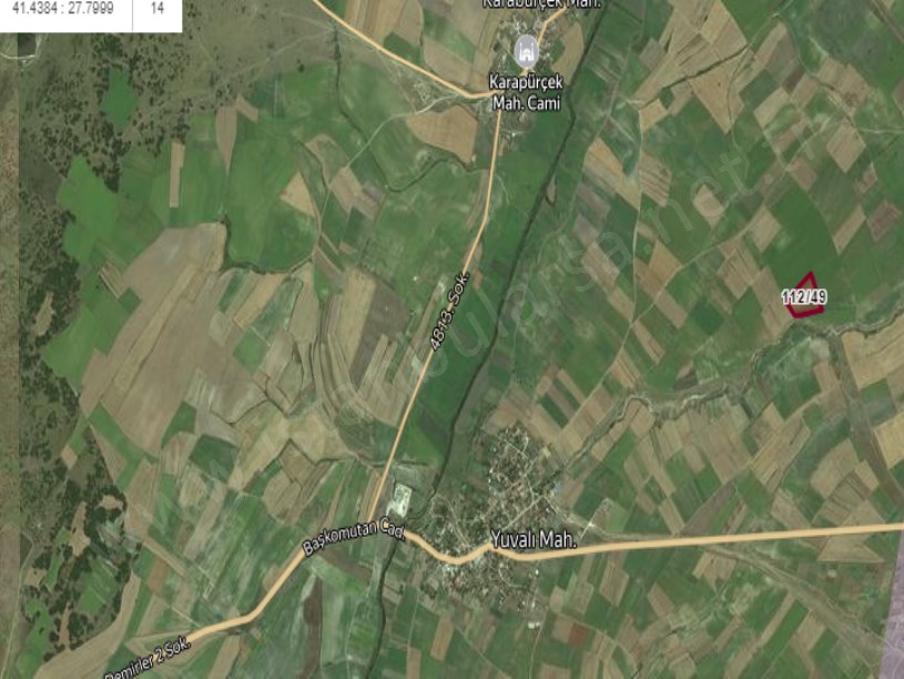 Tekirdağ Saray Yuvalıda Satılık Arsa , 660 m2 Hisseli  