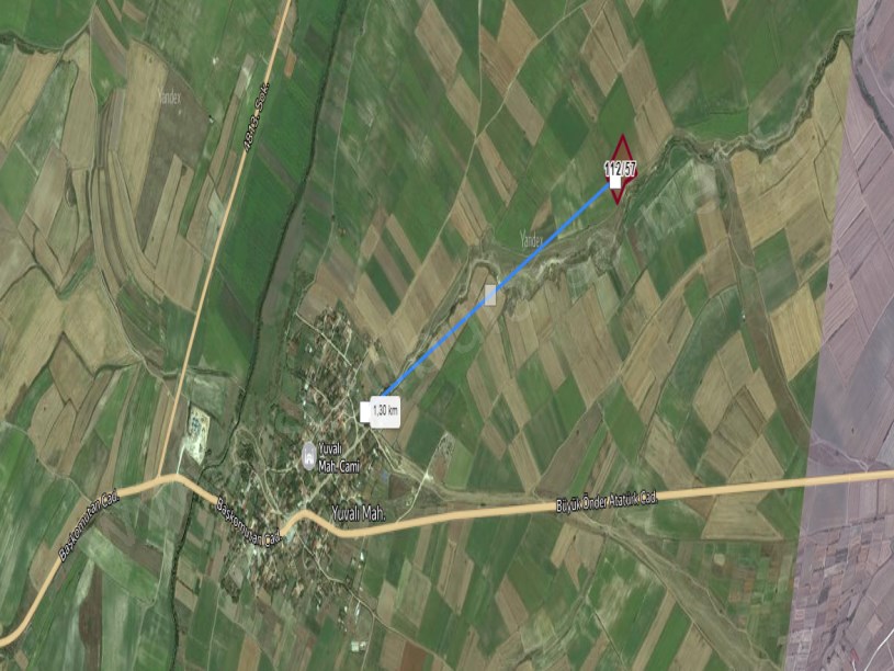 Tekirdağ Saray Yuvalıda Satılık Arsa , 1,420 m2 Yolu Var Hisseli