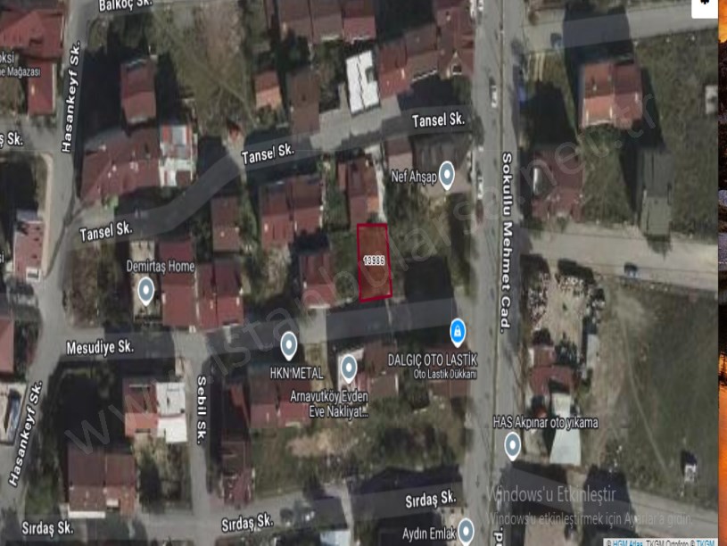 Arnavutköy Yavuzselim Mah Satılık Arsa , 151 m2 İmarlı Müstakil Merkezde 