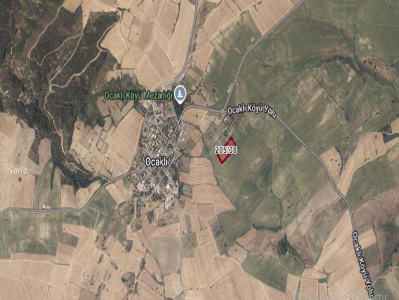 Çanakkale Gelibolu Ocaklı Köyü Satılık Arsa, 593 m2 Evlerin Yakını Hisseli