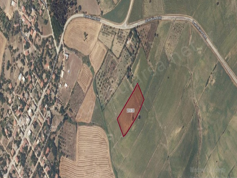 Çanakkale Gelibolu Ocaklı Köyü Satılık Arsa, 593 m2 Evlerin Yakını Hisseli