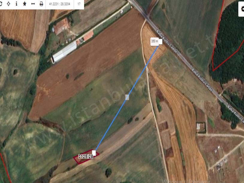 Silivri Akörende Satılık Arsa , 101 m2 Hisseli 
