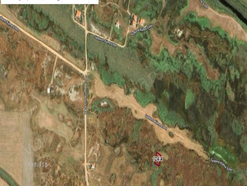 Çanakkale Biga Gerlengeç Köyü Satılık Arsa ,  441 m2 Arsa Yolu Var Denize Yakın 
