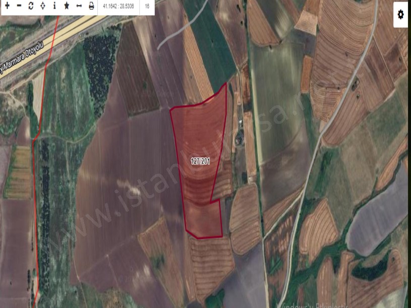 Çatalca Nakkaşta  Satılık Arsa , 397 m2 Hisseli Evlerin Yakını