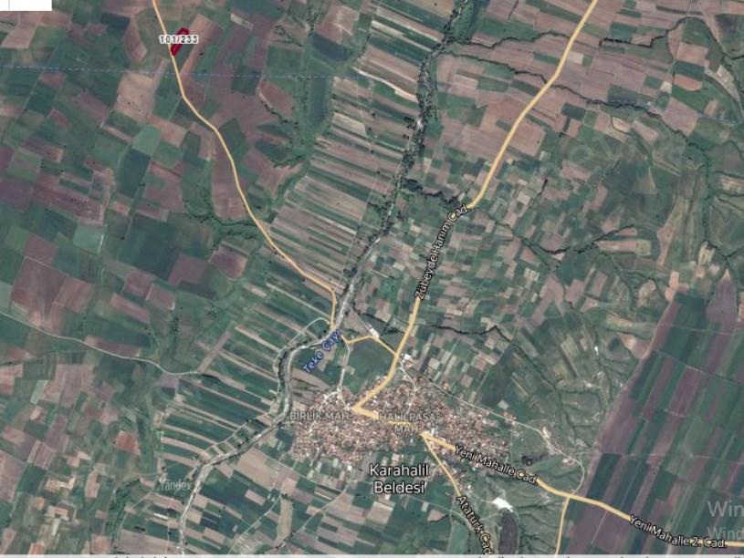 Kırklareli Babaeski Karahalil Köyünde Satılık Arsa , 1,005 m2 Cadde Cephe Hisseli