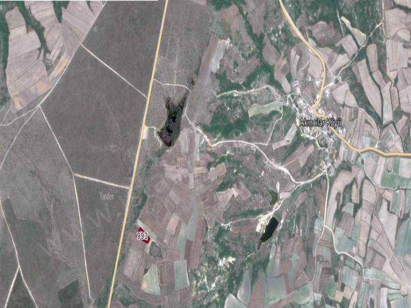 Edirne Meriç Akıncılar Köyünde Satılık Arsa , 193 M2 Hisseli