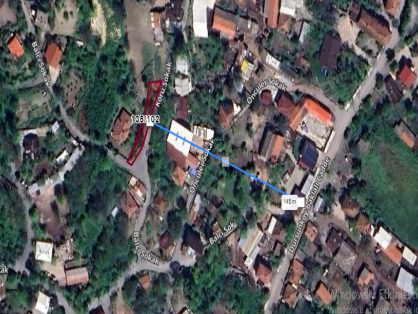 Arnavutköy Baklalıda Satılık Arsa , 414 m2 Müstakil Yola Cephe Evlerin Yakını