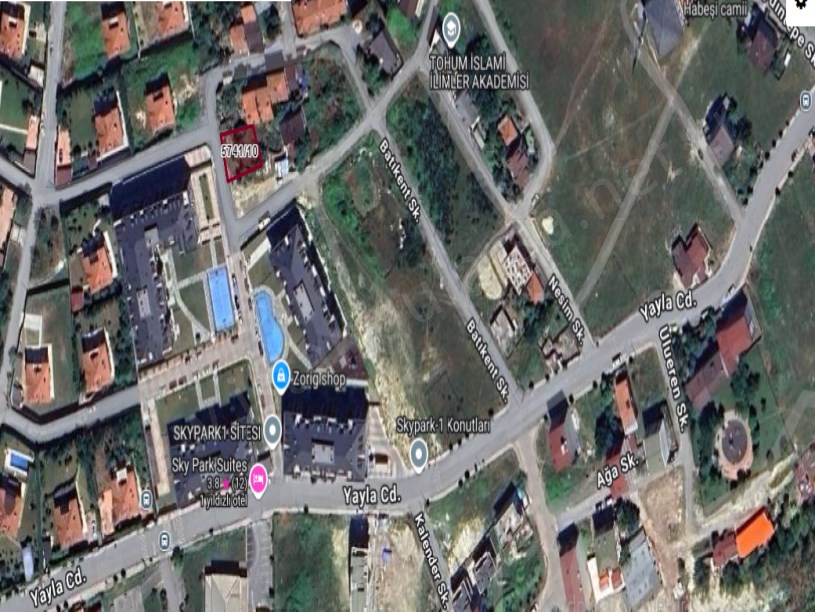 Arnavutköy Taşolukta Satılık Arsa , 168 m2 Merkezde Hİsseli 
