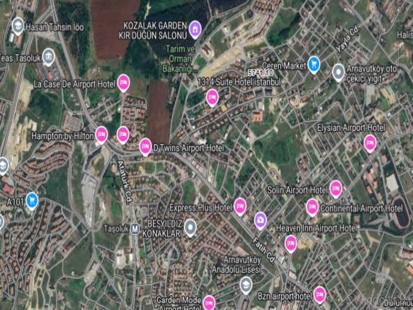 Arnavutköy Taşolukta Satılık Arsa , 168 m2 Merkezde Hİsseli 