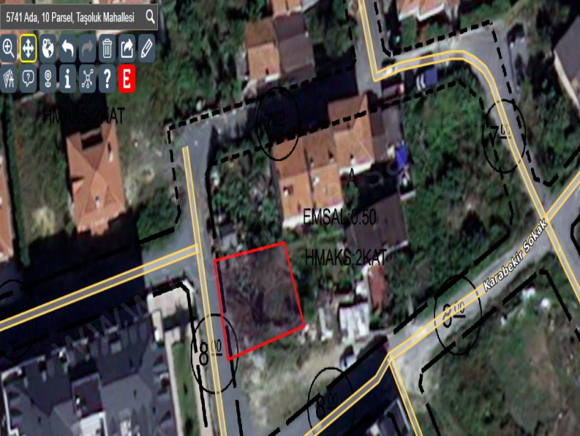 Arnavutköy Taşolukta Satılık Arsa , 168 m2 Merkezde Hİsseli 