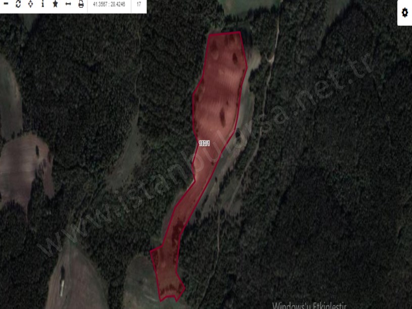 Çatalca Çiftlikköyde Satılık Arsa , 4,500 M2 Çaplı Yolu var Hİsseli