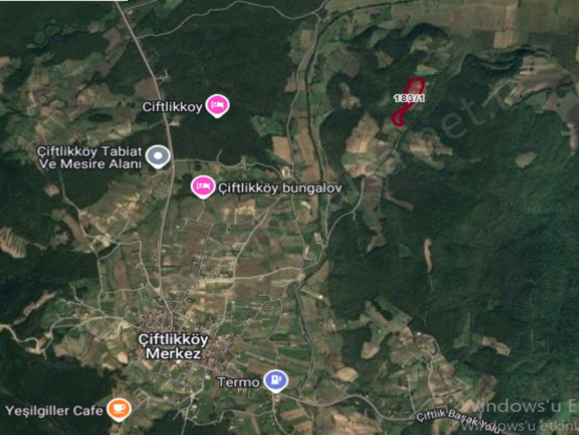 Çatalca Çiftlikköyde Satılık Arsa , 4,500 M2 Çaplı Yolu var Hİsseli