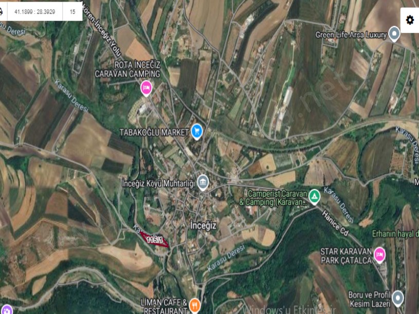 Çatalca İnceğizde Satılık Arsa , 5,825 M2 Müstakil Evlerin Yakını