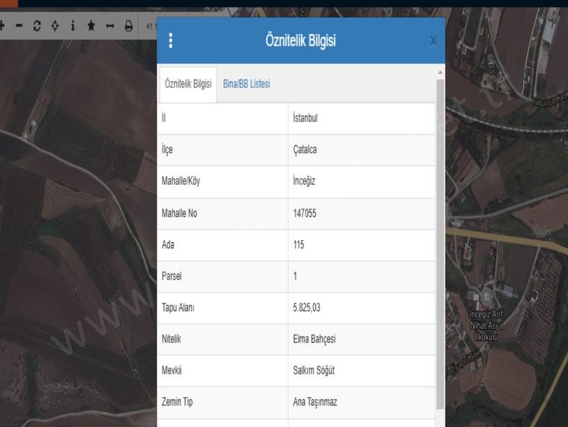 Çatalca İnceğizde Satılık Arsa , 5,825 M2 Müstakil Evlerin Yakını