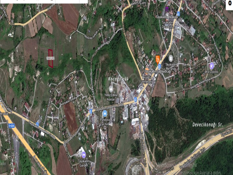 Arnavutköy Tayakadın Satılık Arsa , 1,260 m2 Merkezde Hisseli