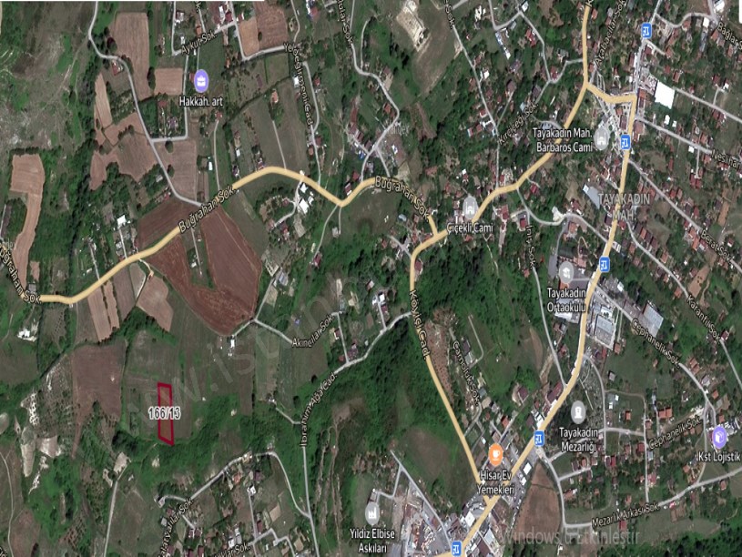 Arnavutköy Tayakadın Satılık Arsa , 1,260 m2 Merkezde Hisseli