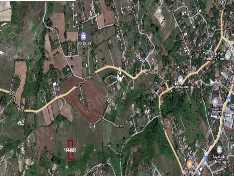 Arnavutköy Tayakadın Satılık Arsa , 1,260 m2 Merkezde Hisseli