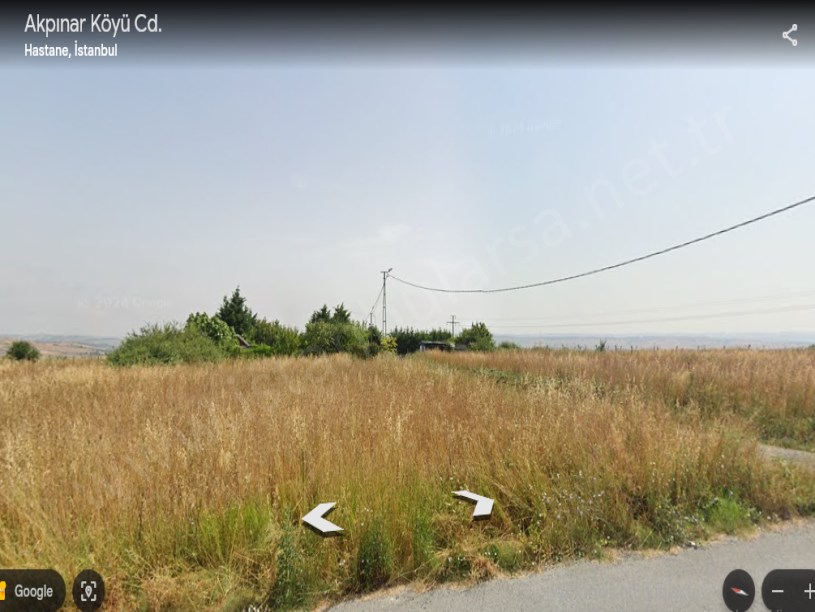 Arnavutköy Hadımköyde Satılık Arsa , 449 M2 Müstakil Cadde Cephe 