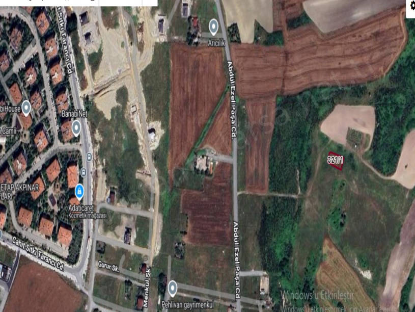 Arnavutköy Hadımköyde Satılık Arsa , 534 m2 Yolu Var Müstakil
