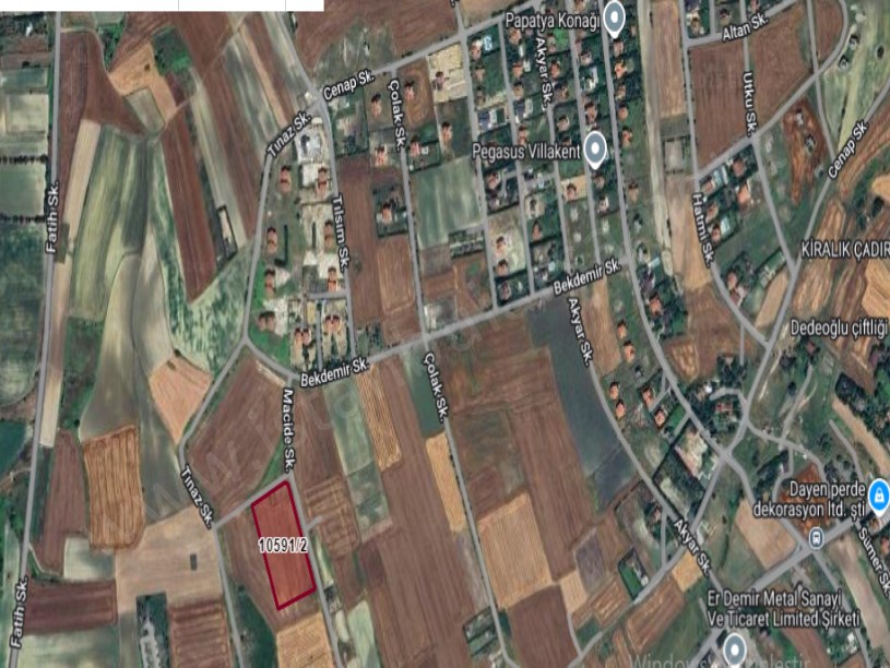 Arnavutköy Haraççıda Satılık Arsa , 807 M2 Villa İmarlı Yola Cephe 