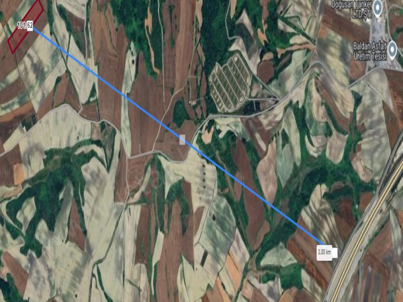 Çatalca Nakkaşta  Satılık Arsa , 1,992 M2 Hisseli 