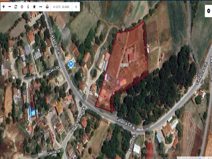 Silivri Bekirlide Satılık Arsa , 400 m2 Çaplı Çevrili Köy içi 