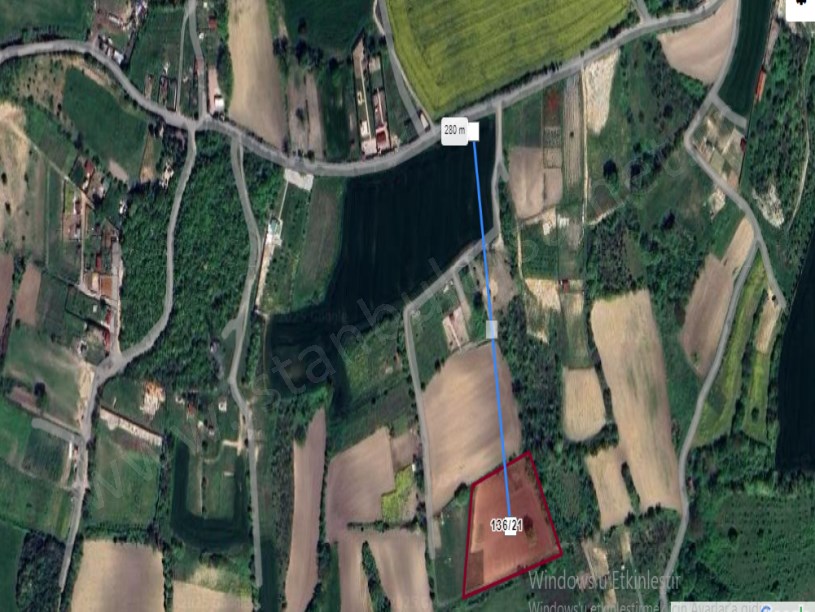Arnavutköy Balabanda Satılık Arsa , 283 M2 Yolu var Evlerin Yakını