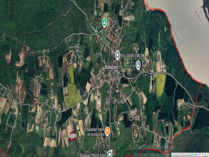 Arnavutköy Balabanda Satılık Arsa , 283 M2 Yolu var Evlerin Yakını