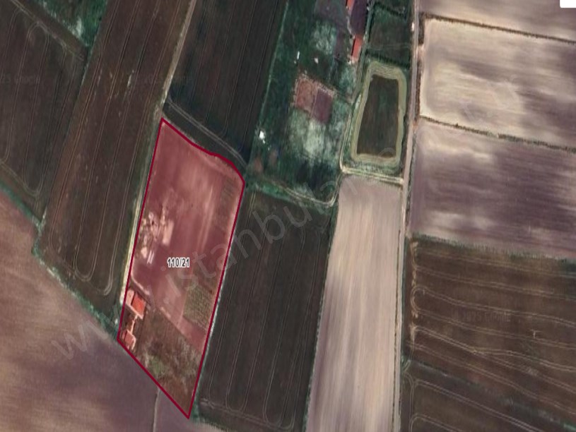 Çatalca Oklalıda Satılık Arsa , 407 m2 Hisseli Çaplı Yolu Var
