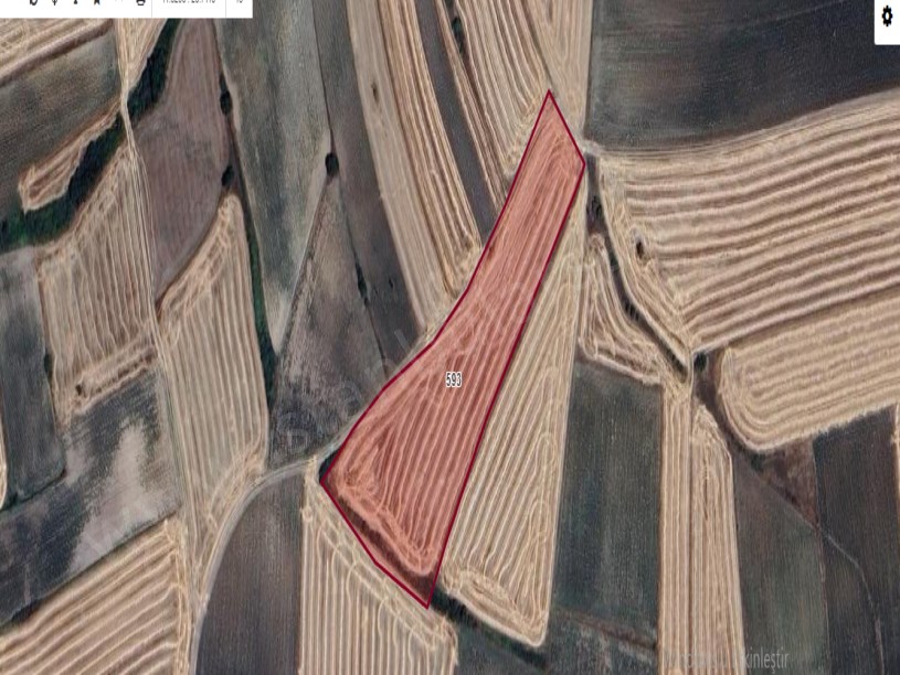 Edirne Havsa Azatlı Köyünde Satılık Arsa , 561 m2 Hisseli
