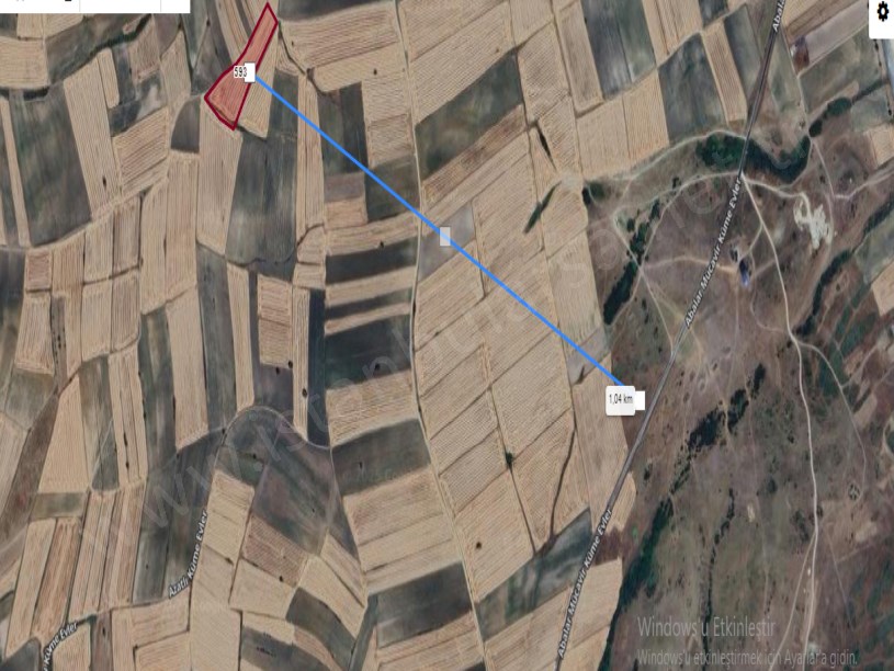 Edirne Havsa Azatlı Köyünde Satılık Arsa , 561 m2 Hisseli