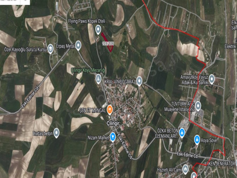 Arnavutköy Çilingirde Satılık Arsa , 275 M2 Hisseli 
