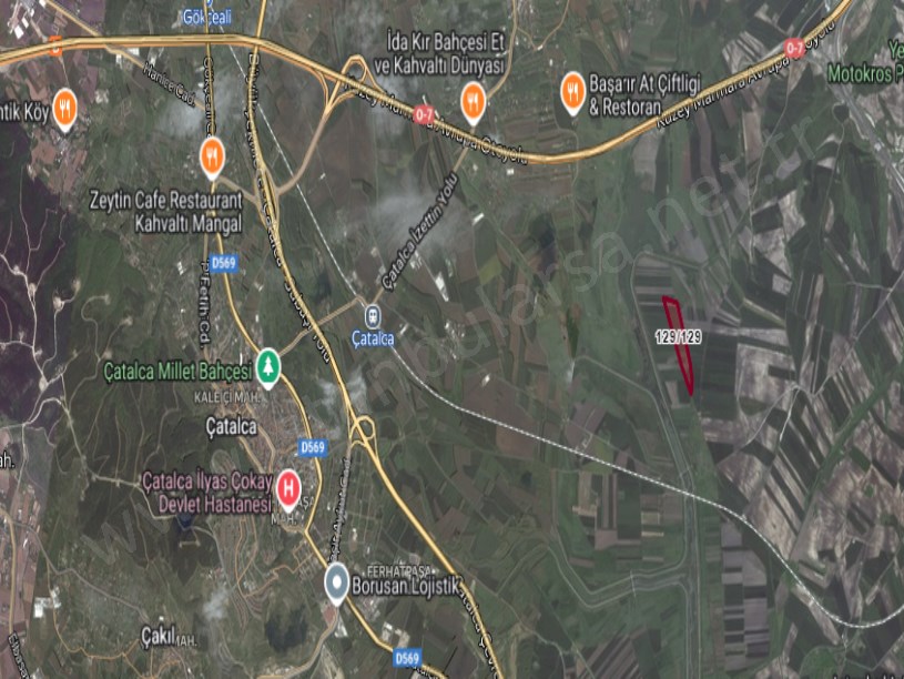 Çatalca İzzettin,de Satılık Arsa , 353 M2 Hisseli