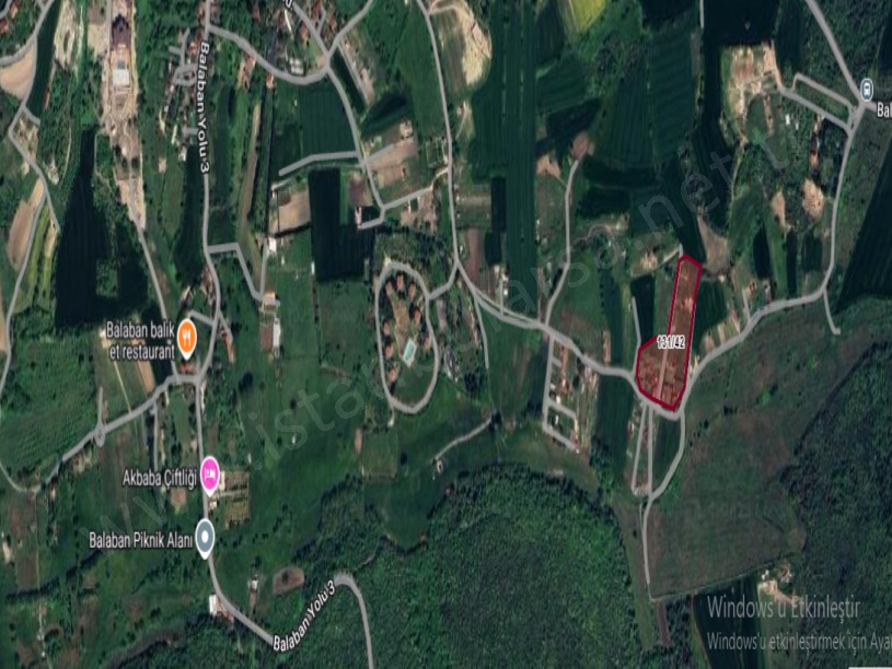 Arnavutköy Balabanda Satılık Arsa , 350 m2 Çevrili Yerleşim İçinde
