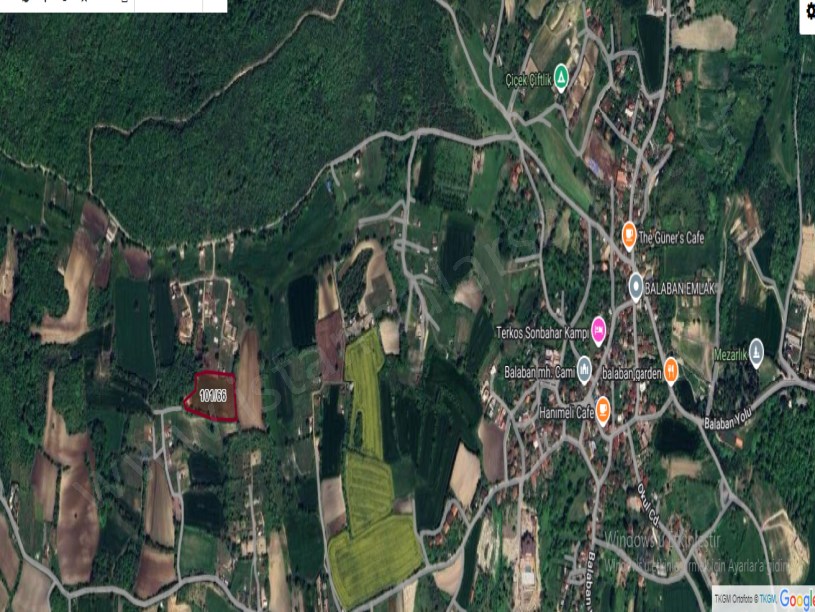 Arnavutköy Balabanda Satılık Arsa , 285 m2 Yolu Var Evlerin Yakını