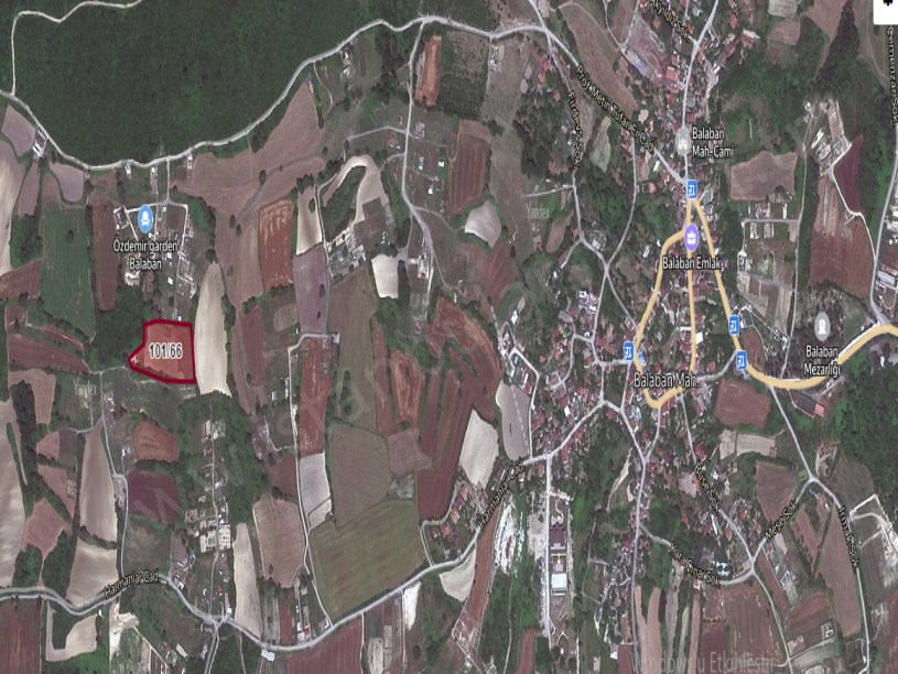Arnavutköy Balabanda Satılık Arsa , 285 m2 Yolu Var Evlerin Yakını