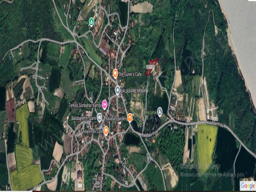 Arnavutköy Balabanda Satılık Arsa , 372 m2 Çevrili Yolu Var