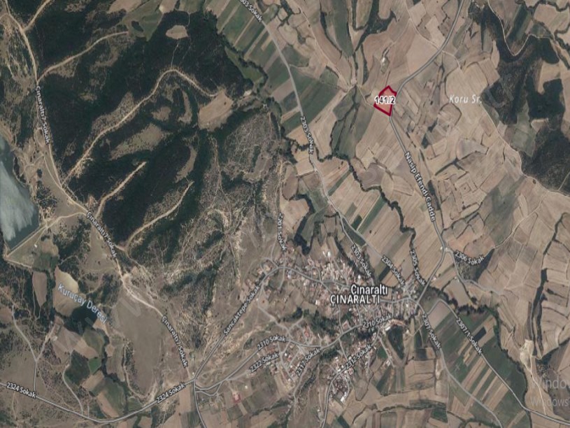 Tekirdağ  Malkara Çınaraltı Mah , Satılık Tarla , 8 Dönüm Müstakil Cadde Cephe 