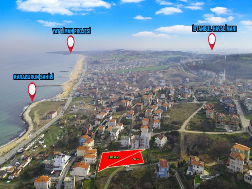Karaburun da satılık arsa, 2 dönüm deniz manzaralı