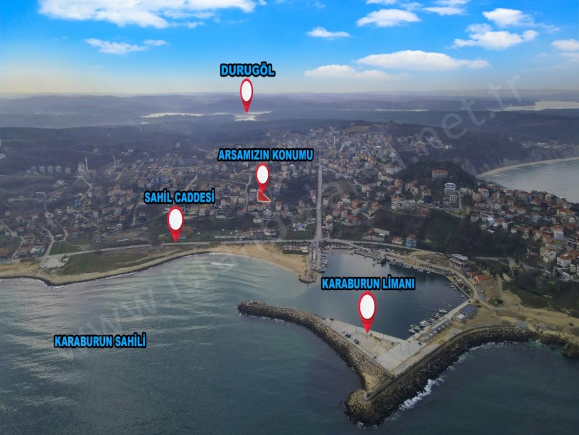 Karaburun da satılık arsa, 2 dönüm deniz manzaralı
