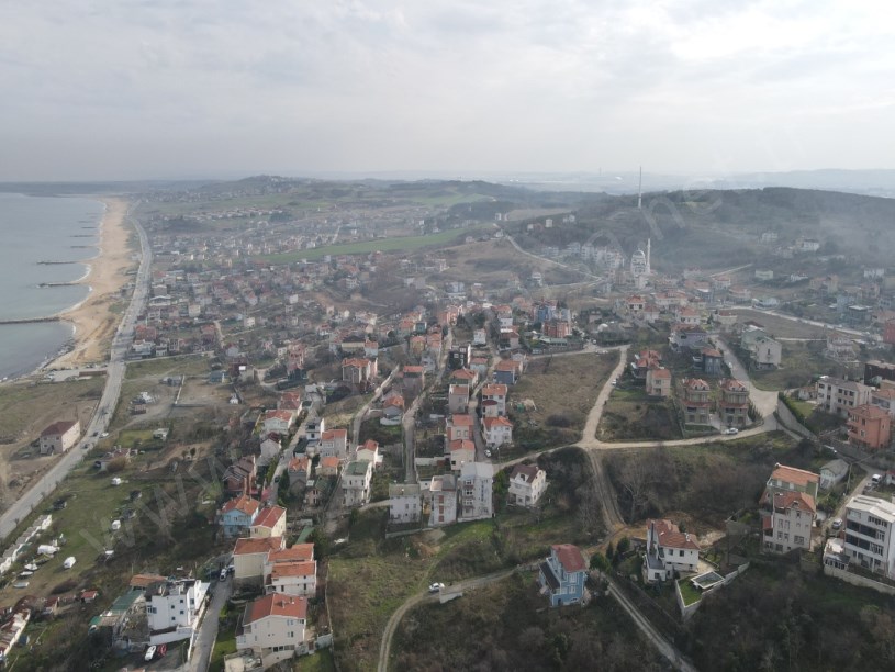 Karaburun da satılık arsa, 2 dönüm deniz manzaralı