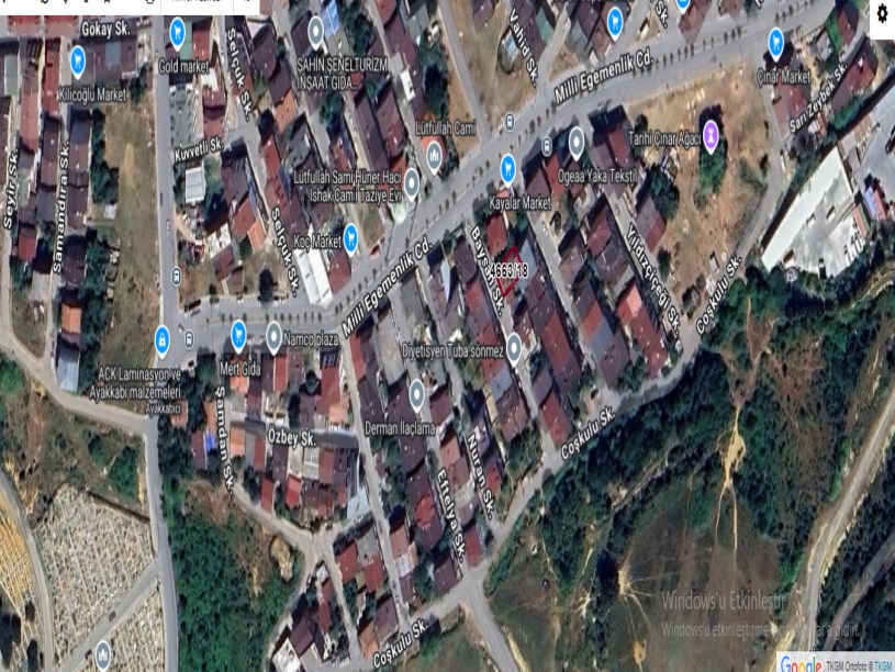 Arnavutköy Boğazköyde Satılık Arsa , 164 M2 Caddeye Yakın 3 kat İmarlı Müstakil 