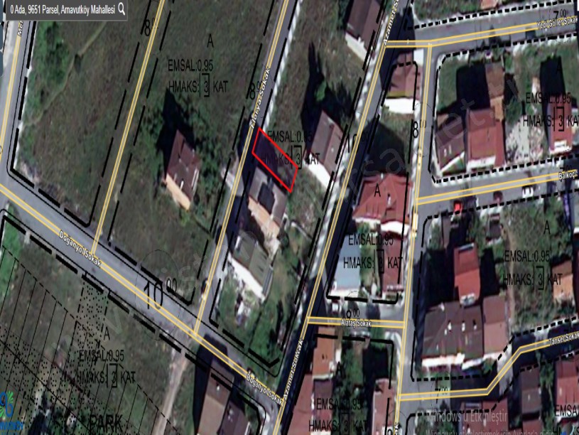 Arnavutköy Yavuzselim Mah Satılık Arsa , 245 M2 Müstakil 3 Kat İmarlı