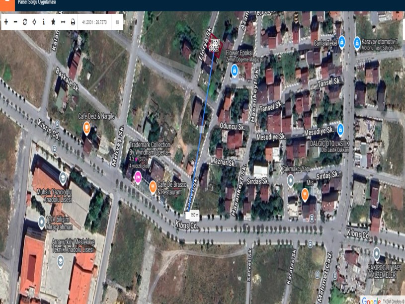 Arnavutköy Yavuzselim Mah Satılık Arsa , 245 M2 Müstakil 3 Kat İmarlı