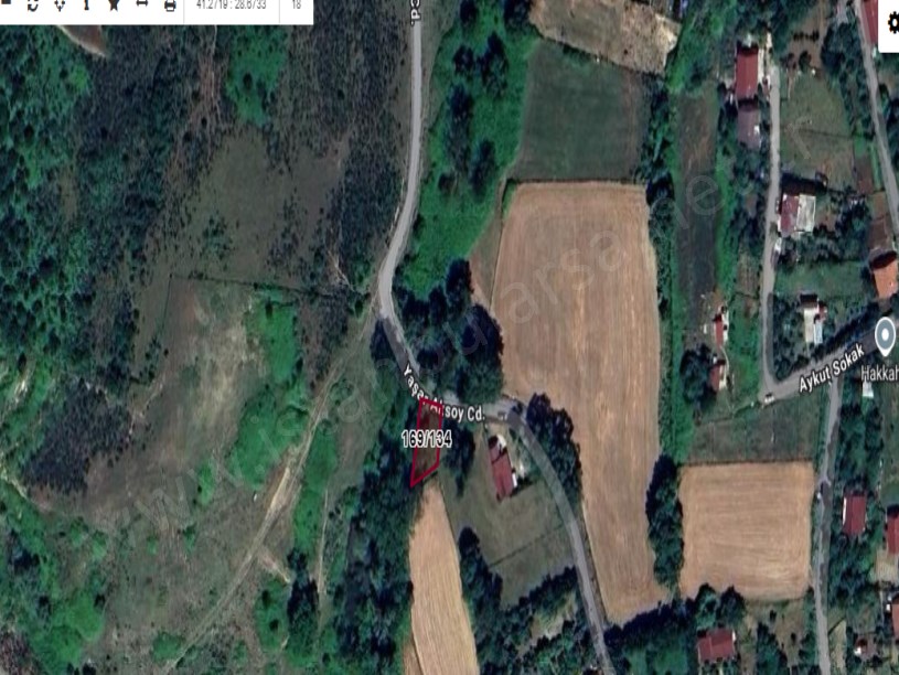 Arnavutköy Tayakadın Satılık Arsa ,  255 M2 Cadde Cephe Müstakil 