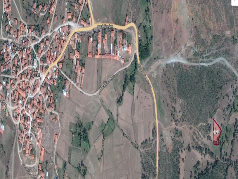 Kütahya Tavşanlı Ovacık Köyünde Satılık Tarla  , 1,478 m2 Müstakil